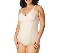 Bali Women's Passion for Comfort Minimizer Bodysuit, Soft Taupe, 423D
