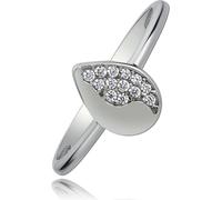 Balia anneaux 54 17,2 or 333 blanc, argent femmes bijoux BGR013W54