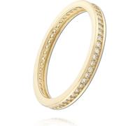 Balia anneaux 54 17,2 or 333 or, blanc femmes bijoux BGR025G54
