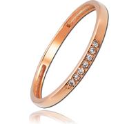 Balia anneaux 54 17,2 or 333 rose femmes bijoux BGR020R54
