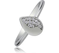 Balia anneaux 56 17,8 or 333 blanc, argent femmes bijoux BGR013W56