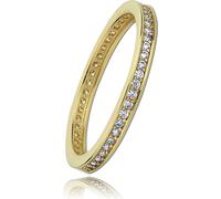 Balia anneaux 56 17,8 or 333 blanc, or Bijoux femme BGR012G56