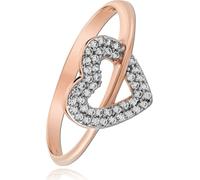 Balia anneaux 56 17,8 or 333 blanc, rose femmes bijoux BGR019R56