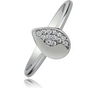 Balia anneaux 58 18,5 or 333 blanc, argent femmes bijoux BGR013W58