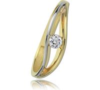 Balia anneaux 58 18,5 or 333 blanc, or Femme bijoux BGR003G58