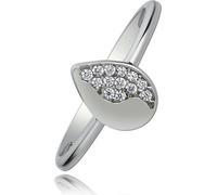 Balia anneaux 60 19,1 or 333 blanc, argent femme bijoux BGR013W60