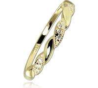 Balia anneaux 60 19,1 or 333 blanc, or Bijoux femme BGR060G60