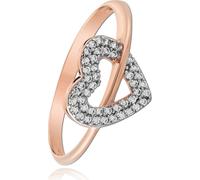 Balia anneaux 60 19,1 or 333 blanc, rose femmes bijoux BGR019R60