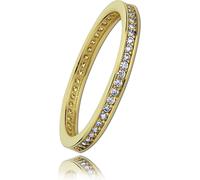 Balia dames or 333 56 17,8 blanc, or Bijoux anneaux D2BGR012G56