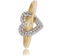 Balia dames or 333 56 17,8 blanc, or Bijoux anneaux D2BGR019G56