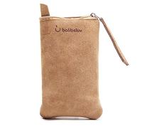 balibetov Yerba Mate Container - Accessoire en Cuir pour Gourde Yerba Mate - Accessoire Original fabriqué à la Main en Argentine (crème)