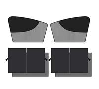 BALIJUN Auto Vitres Latérales Pare-Soleil pour Toyota Proace Verso SWB 2016-2024, Protection Solaire Auto Rideau de Confidentialité Magnétique Camping Rideau Séparation Accessoires Auto