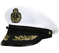 Balinco Casquette de capitaine pour hommes & femmes - costume pour adultes & enfants - parfait pour Mardi Gras & Carnaval - taille unique