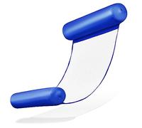 Balinco Hamac Gonflable pour Adultes, Jouet d’Eau pour Enfants, Matelas Gonflable de Piscine, Matelas d’Eau, Tapis Relax, Hamac d’Eau, Accessoire pour Pool Party - Bleu