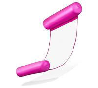 Balinco Hamac Gonflable pour Adultes, Jouet d’Eau pour Enfants, Matelas Gonflable de Piscine, Matelas d’Eau, Tapis Relax, Hamac d’Eau, Accessoire pour Pool Party - Rose