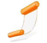 Balinco Hamac Gonflable pour Adultes, Jouet d’Eau pour Enfants, Matelas Gonflable de Piscine, Matelas d’Eau, Tapis Relax, Hamac d’Eau, Accessoire pour Pool Party - Orange