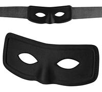 Balinco Masque de Panzerkacker | Bandit | Zorro | Voleur | Voleur | Cambrioleur | Voleur de banque - Accessoire pour adultes & enfants pour le carnaval/Mardi gras