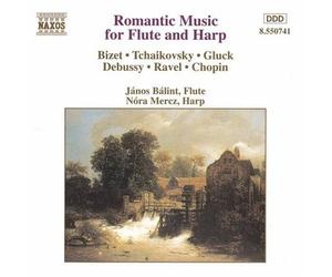 Balint,Janos / Mercz - Romantic Music for Flute & Harp [New CD]