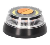Balise d'urgence pour voiture - Homologuée DGT - Visibilité 1 km - Base magnétique - Lampe torche intégrée