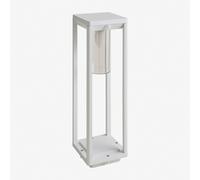 Balise Extérieure En Aluminium Tivaro Blanc Blanc