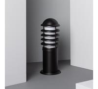 Balise Extérieure En Saillie Sur Pied 40cm Guisa Noir