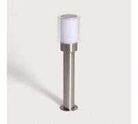 Balise Extérieure En Saillie Sur Pied 50cm Acier Inoxydable Martin Gris