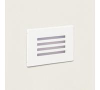 Balise Extérieure Led 3w Encastrable Au Mur Adam Blanc