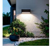 Balise Extérieure LED 3W Rectangulaire Murale Saillie Tunez 4000K S Anthracite Blanc neutre