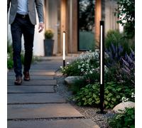 Balise Led Extérieur En Saillie Sur Pied 12-24w 80-160cm Calax 1200 Mm