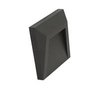 Balise LED Extérieure 1.5W en Saillie au Mur Clover Blanc Chaud 3000K 33 mm