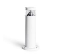 Balise LED Extérieure 5W en Saillie sur Pied 30cm Inti Inox Blanche 3000K Blanc chaud
