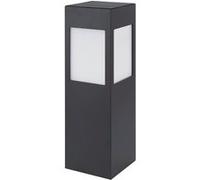 Balise LED Solaire Extérieure en Saillie sur Pied 40cm Kenya avec Détecteur de Mouvement Radar Blanc Chaud 2800K - 3200K 400 mm