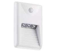 Balise murale à LED pour escalier avec détecteur de mouvement - 0,18 W Lunartec