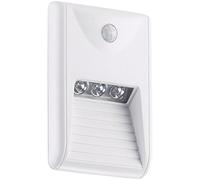 Balise murale à LED pour escalier avec détecteur de mouvement - 0,18 W [Lunartec]