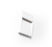 Balise Murale Extérieure LED 3W CCT Sélectionnable Aluminium Saillie Carrée
