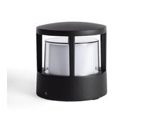Balise Muret Extérieure LED 5W Aluminium 11cm Obis Noir CCT 2700K - 3300K -