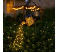 LUMI JARDIN Balise solaire LED décorative en forme d'arrosoir à planter ARROSY H78cm