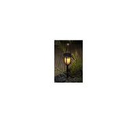 Balise solaire effet flamme naturelle -