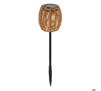 Atmosphera Balise solaire Elais H39 cm Extérieur Beige naturel