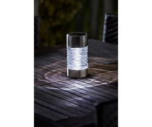 Balise solaire Martello - Inox et verre