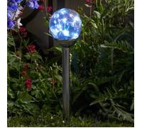 Balise solaire - SMART SOLAR - Opal - Verre irisé - 10 LEDs - Autonome et décorative
