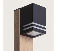 Balise Sur Pied Extérieure 80cm Aluminium Minol Brun Clair