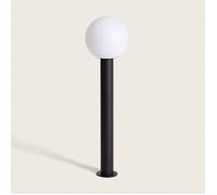 Balise sur Pied Extérieure Aluminium 70cm Tondu Noir