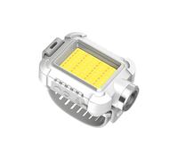 Balise ultra lumineuse, rayonnement de chemin portable, rechargeable avec bracelet, appareil utilitaire léger en polycarbonate, équipement d'aventure avec forme moderne, faisceau de guidage pour les v