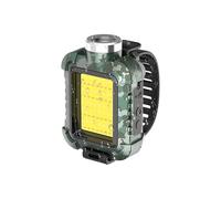 Balise ultra lumineuse, rayonnement de chemin portable, rechargeable avec bracelet, appareil utilitaire léger en polycarbonate, équipement d'aventure avec forme moderne, faisceau de guidage pour les v