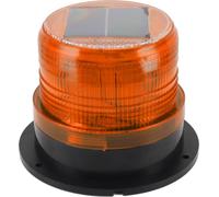 Balises solaires Attention 8 LED -capteur de d��pression Batterie 1200mAh Strobe de s�curit��pour trafic de chantier Jaune