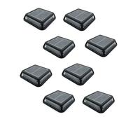Balises solaires set de 8 QUADRY d12cm