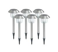 Balises solaires - Xanlite - PACK6SO1017 - RVB et blanc - IP44 - 39 cm de hauteur