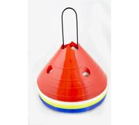 Powershot Flexible Giant Training Cones 20 Units Multicolore 30 cm