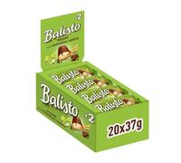 Balisto Barre biscuit céréales chocolat au lait muesli Noisettes & Raisins 20 x 37 g